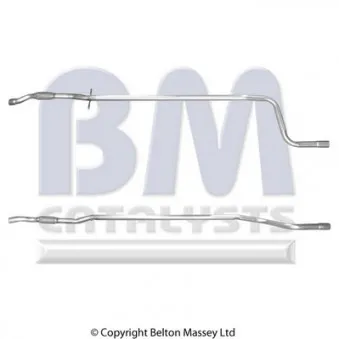 Tuyau d'échappement BM CATALYSTS BM50318