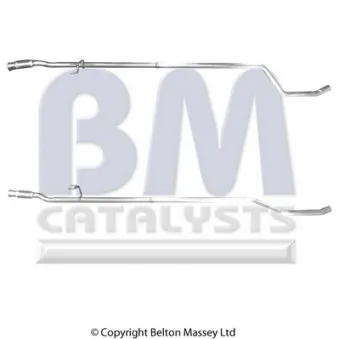 Tuyau d'échappement BM CATALYSTS