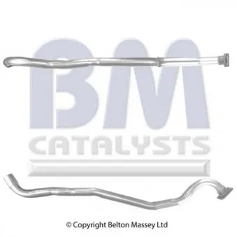 Tuyau d'échappement BM CATALYSTS BM50343
