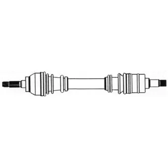 Arbre de transmission CEVAM 5150Z