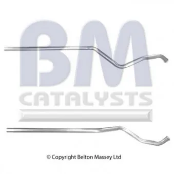 Tuyau d'échappement BM CATALYSTS