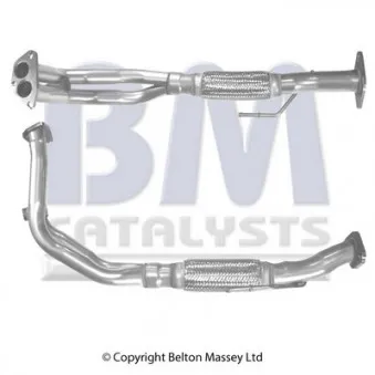 Tuyau d'échappement BM CATALYSTS BM70010