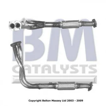 Tuyau d'échappement BM CATALYSTS BM70012