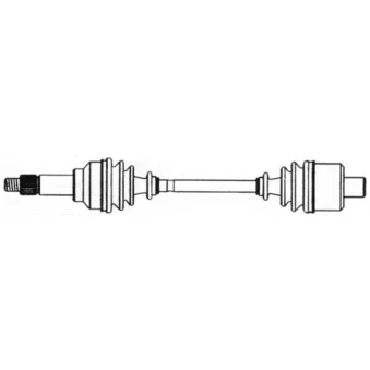 Arbre de transmission CEVAM 5890