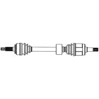 Arbre de transmission CEVAM 7029