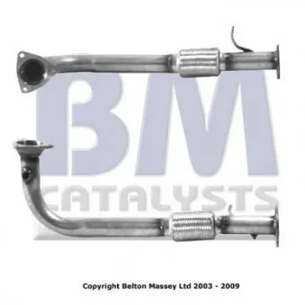 Tuyau d'échappement BM CATALYSTS