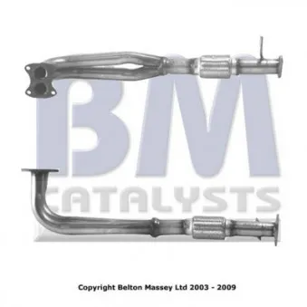 Tuyau d'échappement BM CATALYSTS BM70049
