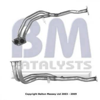Tuyau d'échappement BM CATALYSTS BM70052