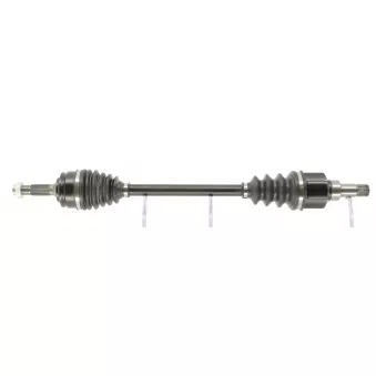 Arbre de transmission avant gauche CEVAM 7387