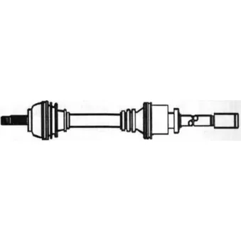 Arbre de transmission avant droit CEVAM 7506Z1