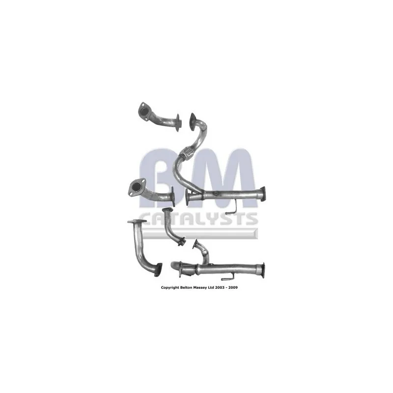 Tuyau d'échappement BM CATALYSTS BM70071