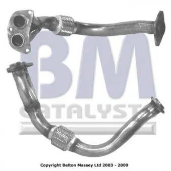 Tuyau d'échappement BM CATALYSTS BM70084