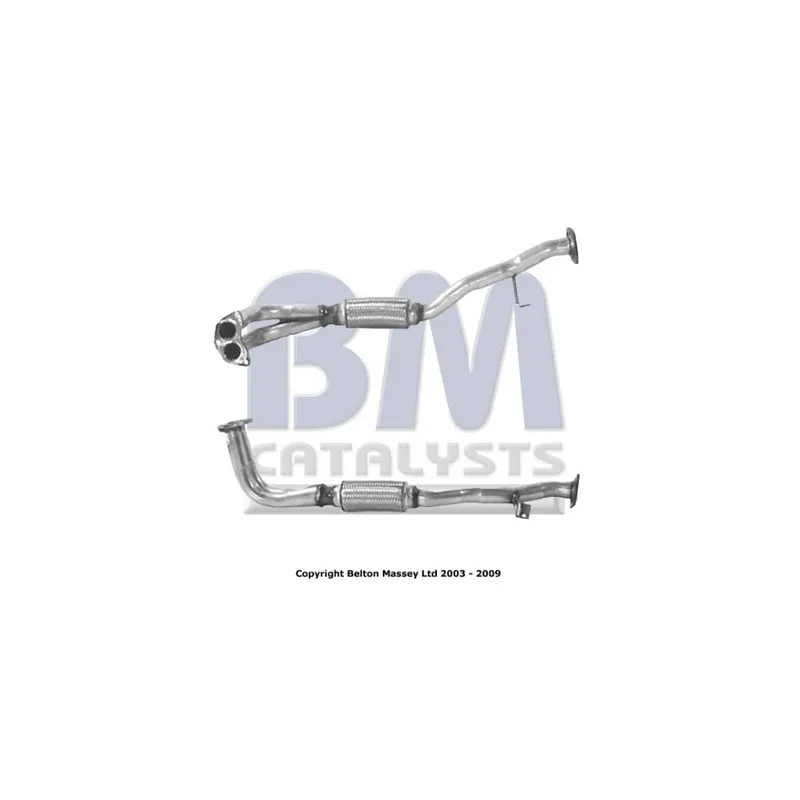 Tuyau d'échappement BM CATALYSTS BM70086