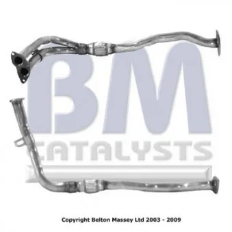 Tuyau d'échappement BM CATALYSTS BM70097