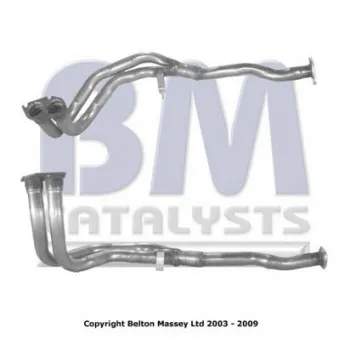 Tuyau d'échappement BM CATALYSTS BM70120