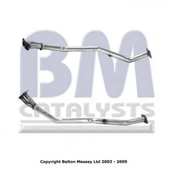 Tuyau d'échappement BM CATALYSTS BM70123