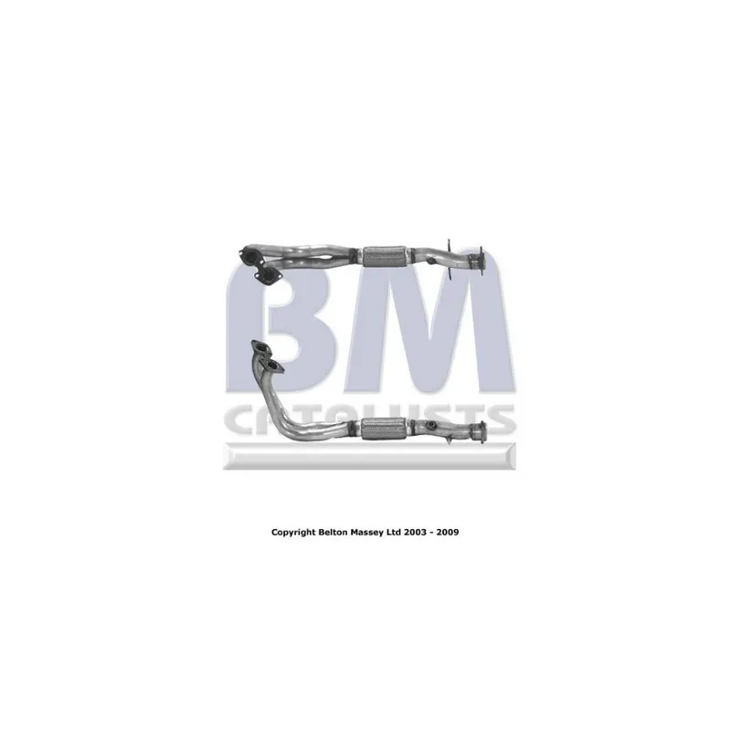 Tuyau d'échappement BM CATALYSTS BM70127