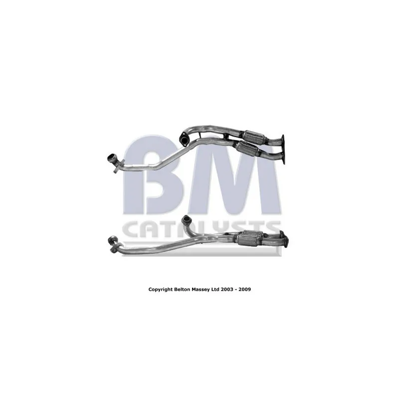 Tuyau d'échappement BM CATALYSTS BM70138
