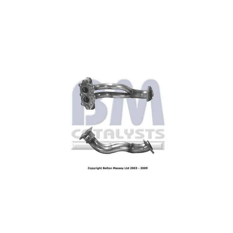 Tuyau d'échappement BM CATALYSTS BM70154