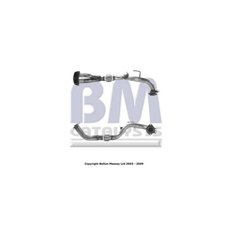 Tuyau d'échappement BM CATALYSTS BM70167