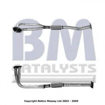 Tuyau d'échappement BM CATALYSTS BM70168