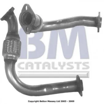 Tuyau d'échappement BM CATALYSTS BM70172