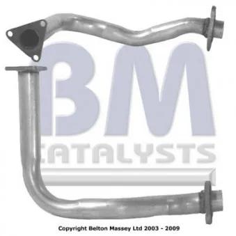 Tuyau d'échappement BM CATALYSTS BM70174