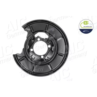 Déflecteur, disque de frein arrière gauche AIC 55685