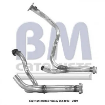 Tuyau d'échappement BM CATALYSTS BM70186