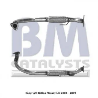 Tuyau d'échappement BM CATALYSTS BM70191