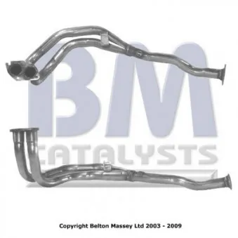 Tuyau d'échappement BM CATALYSTS BM70194