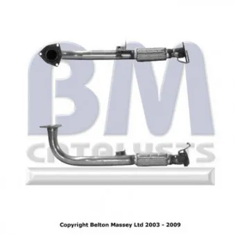 Tuyau d'échappement BM CATALYSTS BM70195