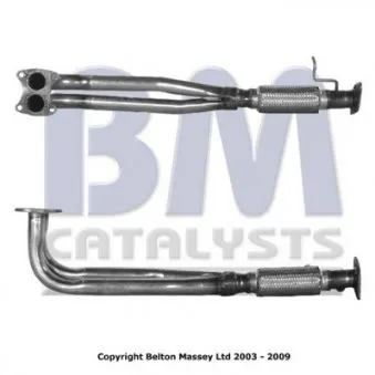 Tuyau d'échappement BM CATALYSTS BM70196