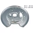 Déflecteur, disque de frein arrière droit AIC 57611 - Visuel 1