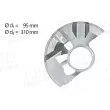 Déflecteur, disque de frein avant droit AIC 57614 - Visuel 1