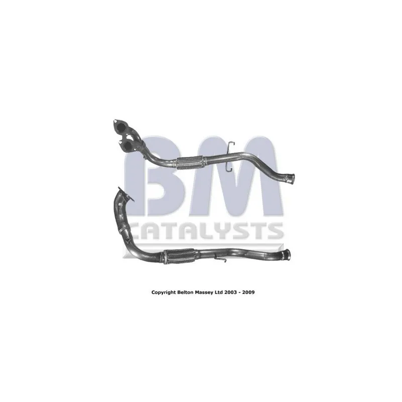 Tuyau d'échappement BM CATALYSTS BM70206