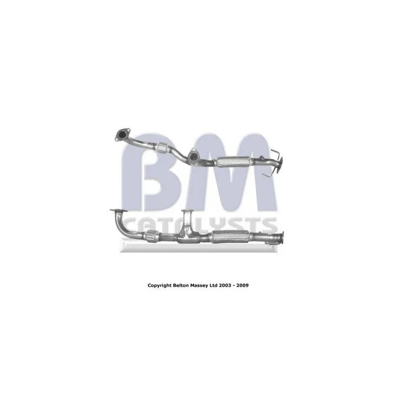 Tuyau d'échappement BM CATALYSTS BM70208