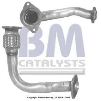 Tuyau d'échappement BM CATALYSTS BM70219