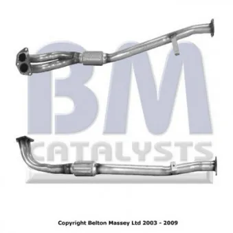 Tuyau d'échappement BM CATALYSTS BM70224