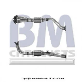 Tuyau d'échappement BM CATALYSTS BM70228