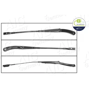 Bras d'essuie-glace, nettoyage des vitres avant gauche AIC 59714