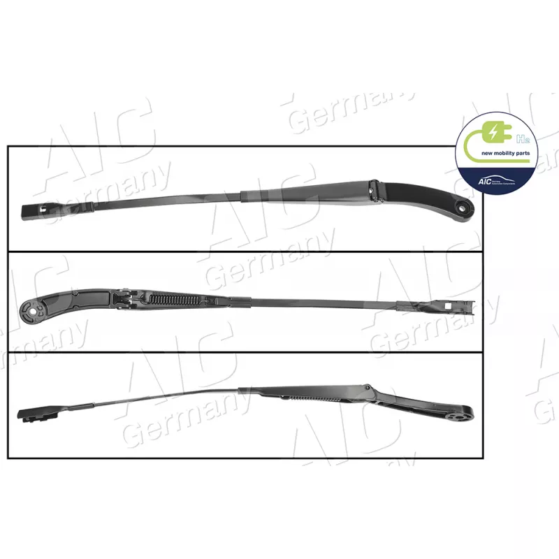 Bras d'essuie-glace, nettoyage des vitres avant gauche AIC 59714