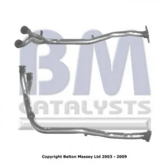Tuyau d'échappement BM CATALYSTS BM70233