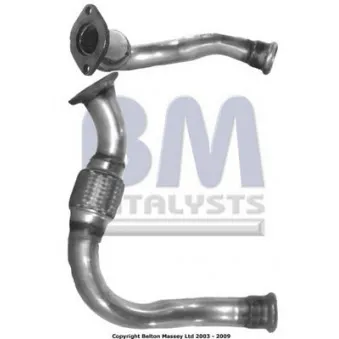 Tuyau d'échappement BM CATALYSTS BM70250