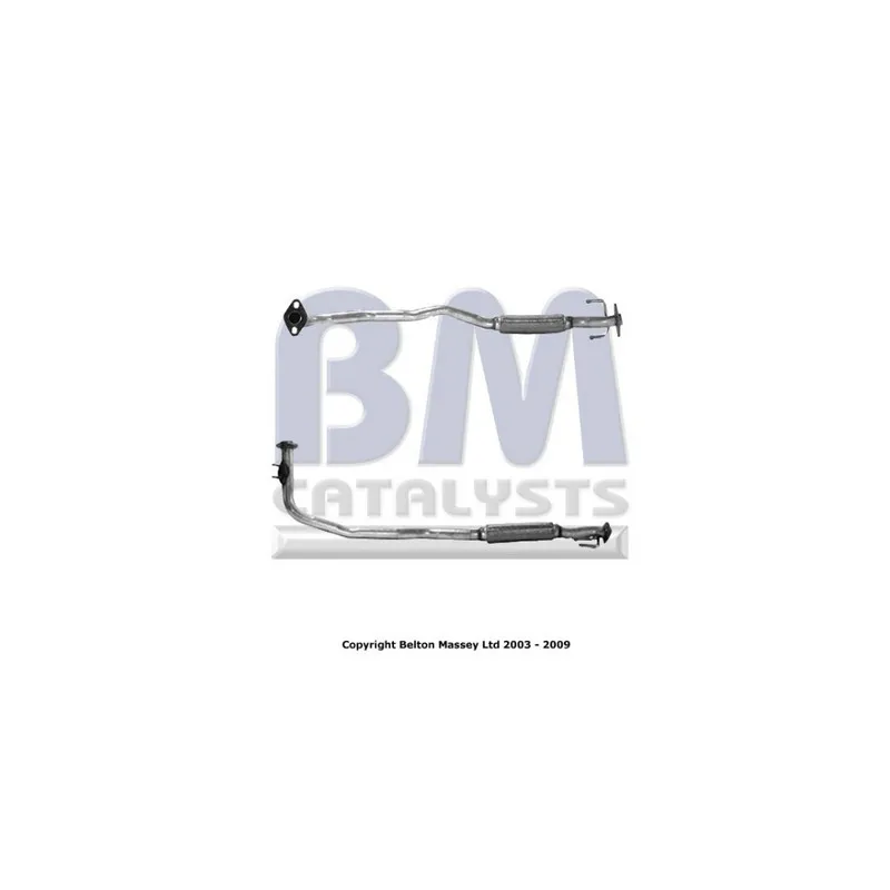 Tuyau d'échappement BM CATALYSTS BM70252