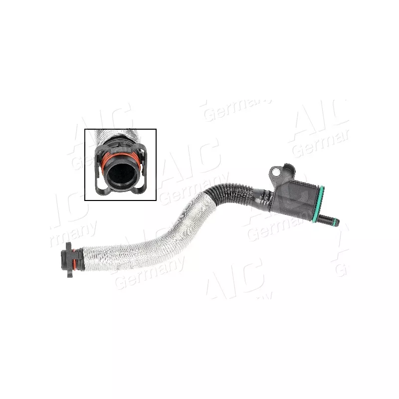 Tuyau, ventilation de carter-moteur arrière gauche AIC 70398