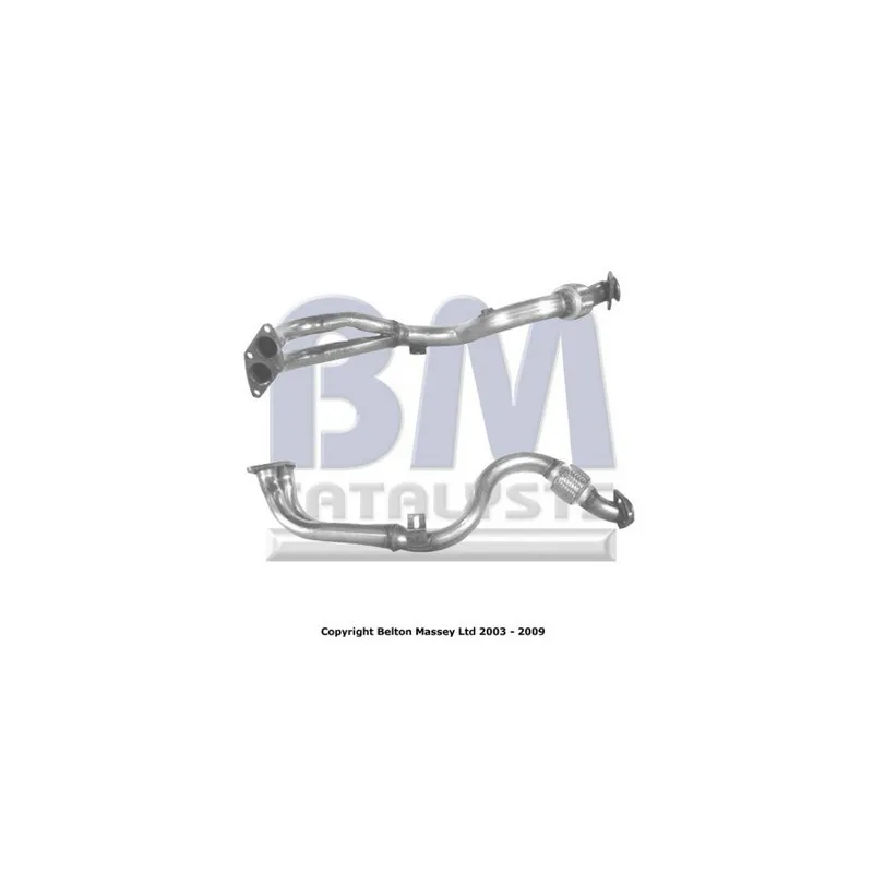 Tuyau d'échappement BM CATALYSTS BM70262