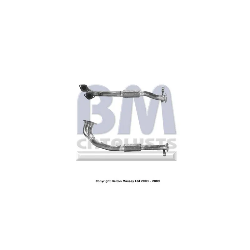 Tuyau d'échappement BM CATALYSTS BM70273