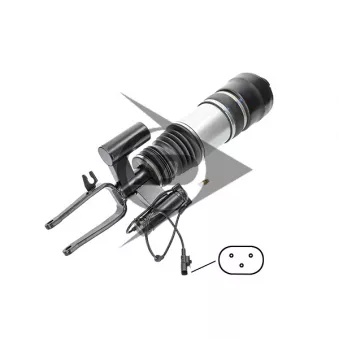 Armortisseur pneumatique avant droit AIC 71186