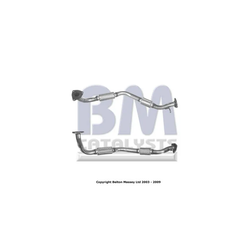 Tuyau d'échappement BM CATALYSTS BM70282
